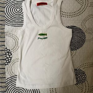 Simon Miller Sardine White Rib Tank